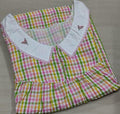 Bantex Pleated, With Pockets, No Open Large Printed Nighty