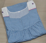 Bantex Pleated, With Pockets, No Open Large Printed Nighty