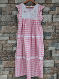 Cotton Pleated, Side zip, With Pockets, Back A-line Medium Printed Maternity Wear