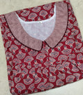 Bantex Pleated, With Pockets, No Open Small Printed Nighty