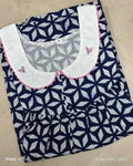 Bantex Pleated, With Pockets, No Open Small Printed Nighty