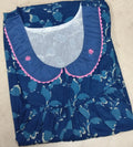 Bantex Pleated, With Pockets, No Open Small Printed Nighty
