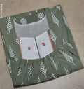 Cotton Pleated, With Pockets, No Open Small Printed Nighty