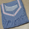 Bantex Pleated, With Pockets, No Open Medium Printed Nighty