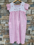 Cotton With Pockets, Full Open Medium Printed Maternity Wear