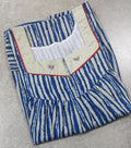 Soft Cotton Pleated , With Pockets, No Open Medium Printed Nighty