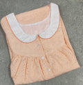 Hacoba Pleated , With Pockets, Half Open Medium Printed Nighty