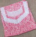 Cotton Pleated , With Pockets, Half Open Medium Printed Nighty