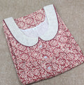 Cotton Pleated , With Pockets, Half Open, Extra Long, Pockets Medium Printed Nighty