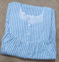 Cotton Pleated , With Pockets, Half Open Medium Printed Nighty