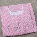 Bantex Pleated , With Pockets, Half Open Medium Printed Nighty