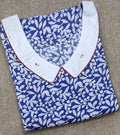 Cotton A-line churidar cut, With Pockets, No Open Large Printed Nighty