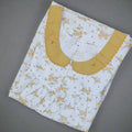 Cotton Pleated , With Pockets, No Open Medium Printed Nighty