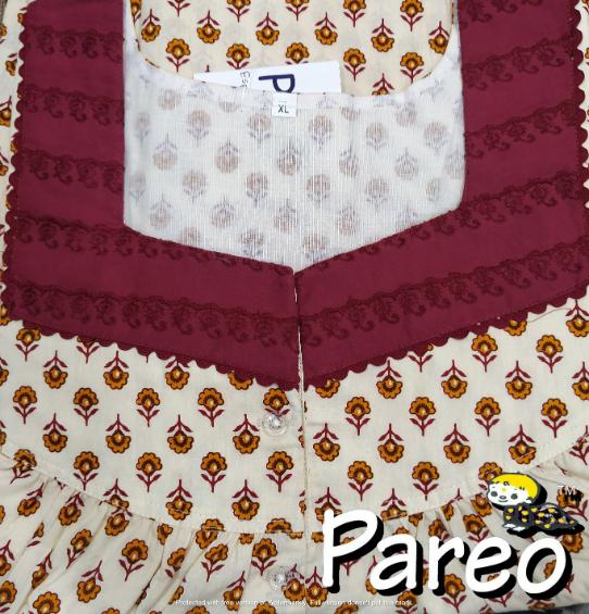 XL Cotton printed Nighty  for women