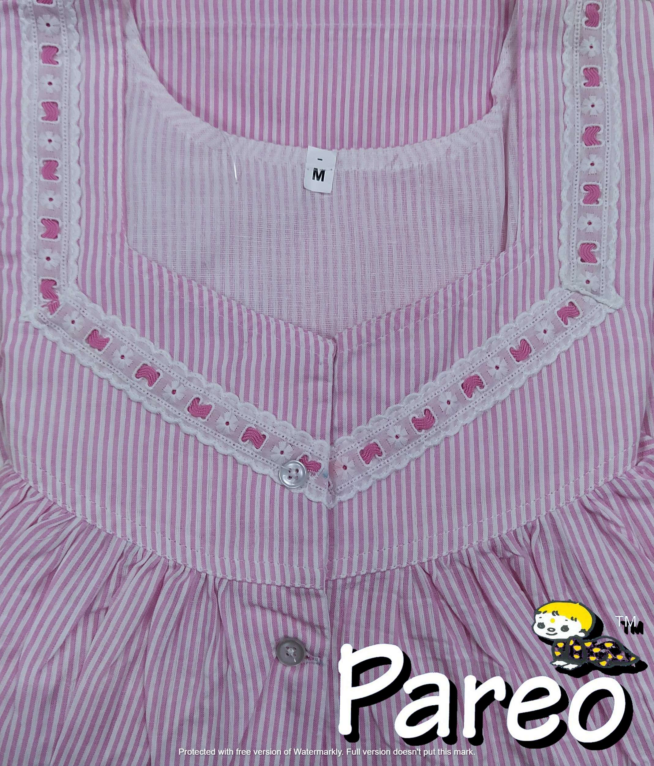 Cotton printed  Nighty medium size for women