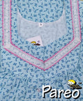 Small Cotton printed Nighty  for women