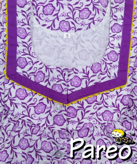 Small Cotton printed Nighty  for women