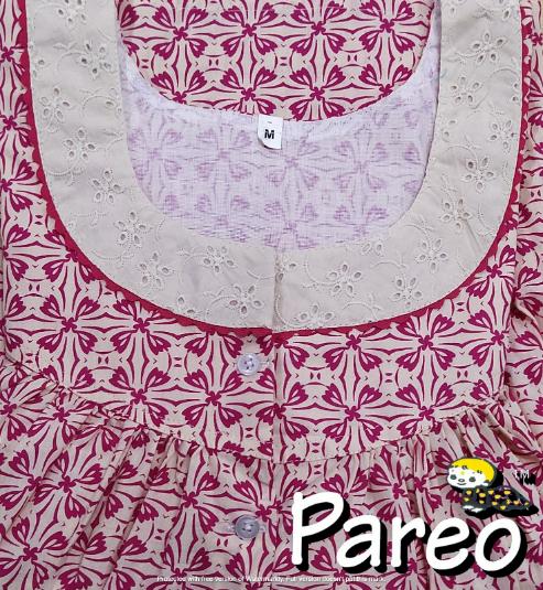 Cotton printed  Nighty Medium size for women Extra Long