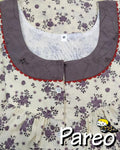 Cotton printed  Nighty medium size for women
