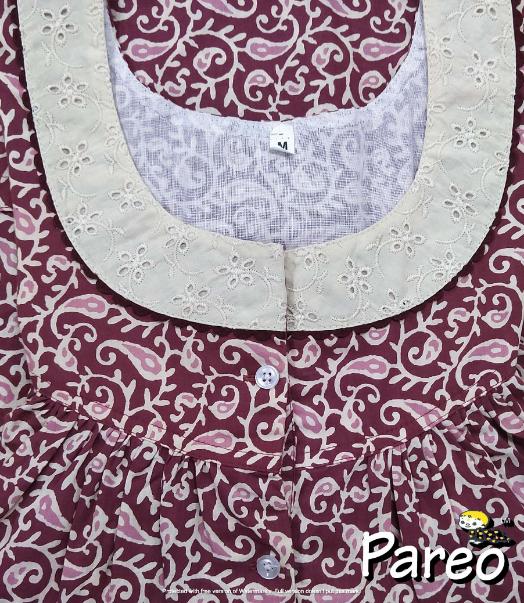 Cotton printed  Nighty Medium size for women Extra Long