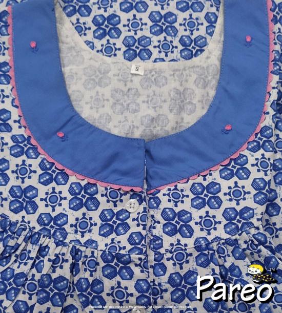 Small Bantex Cotton printed Nighty  for women