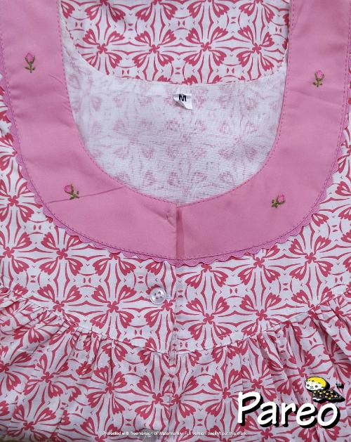 Bantex Cotton printed  Nighty Medium size for women