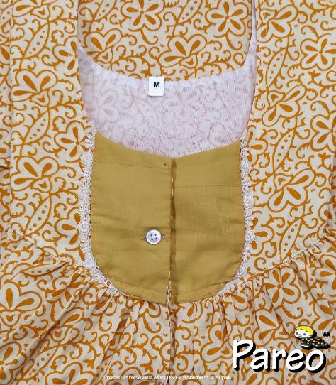 Cotton printed  Nighty Medium size for women