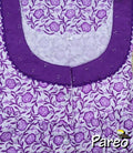 Cotton printed Nighty Large size for women
