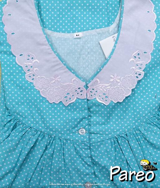 Cotton printed  Nighty Medium size for women