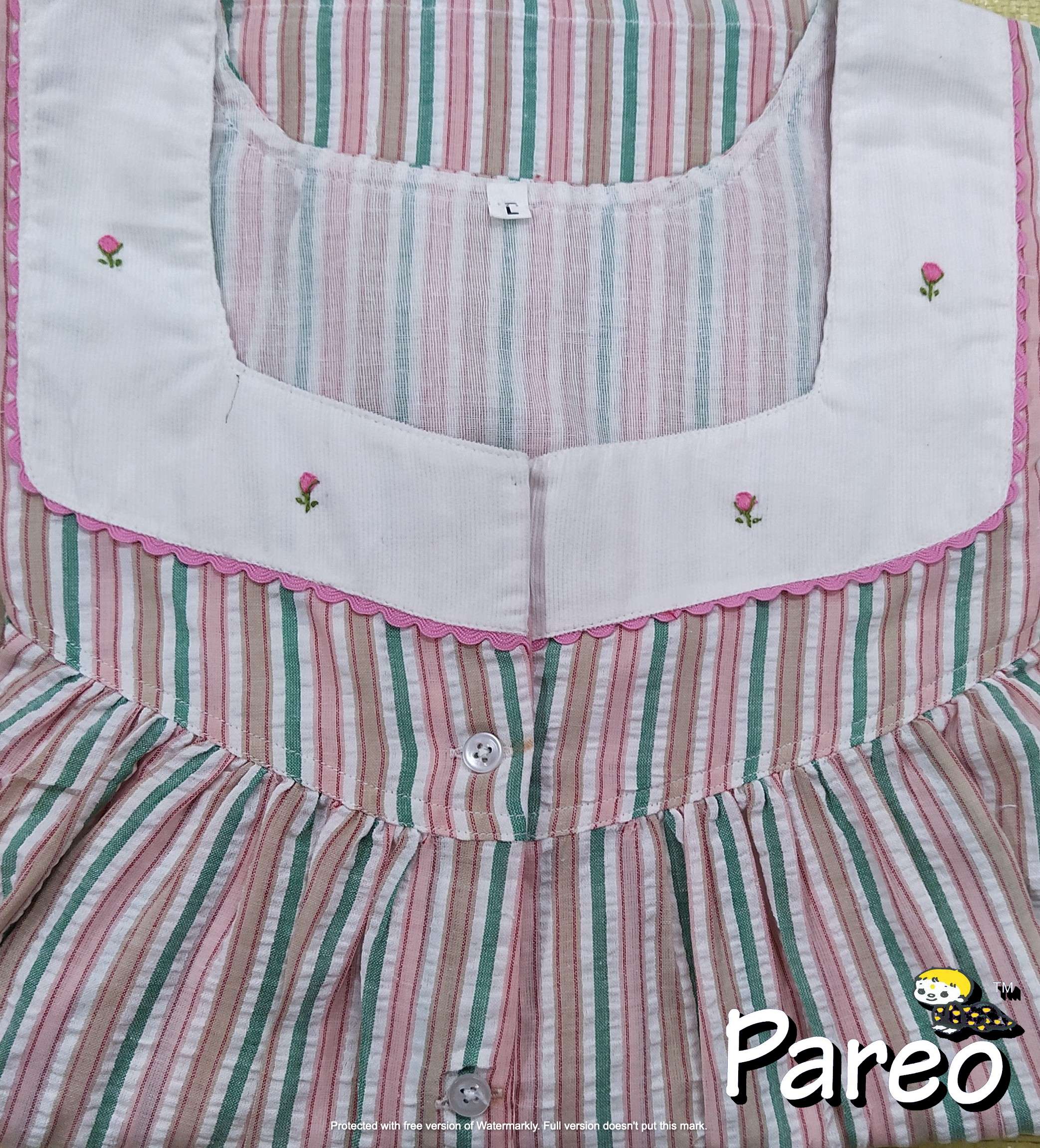 Bantex printed Nighty Large size for women