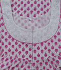 Cotton Half Open Xlarge Printed Nighty
