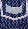 Cotton Half Open Xlarge Printed Nighty
