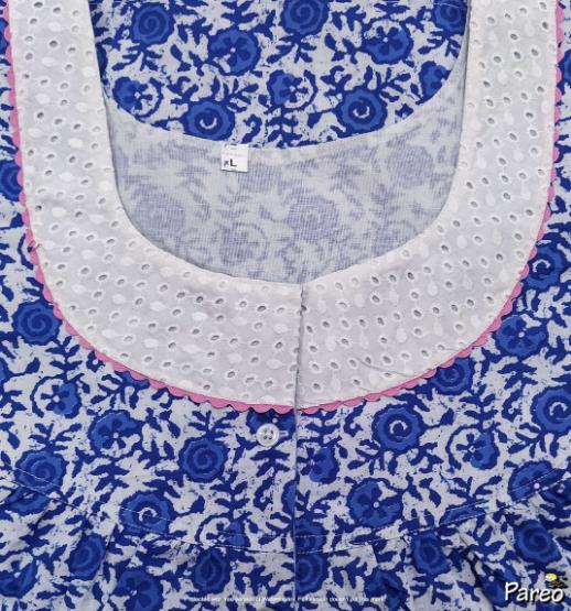 Bantex Half Open Xlarge Printed Nighty