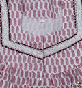 Cotton Half Open Large Printed Nighty