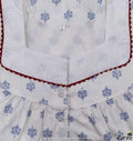 Cotton Half Open Large Printed Nighty