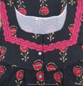 Cotton Half Open Xlarge Printed Nighty