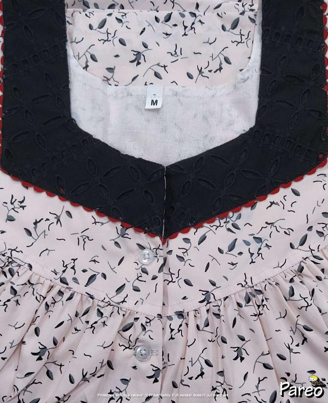 Cotton Half Open Medium Printed Nighty