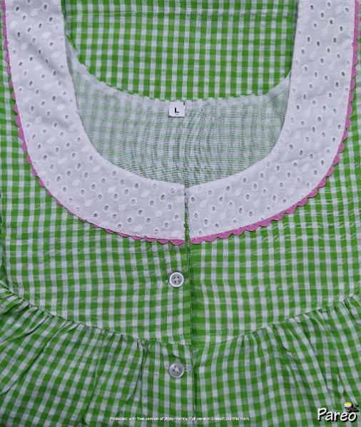 Bantex Half Open Large Printed Nighty