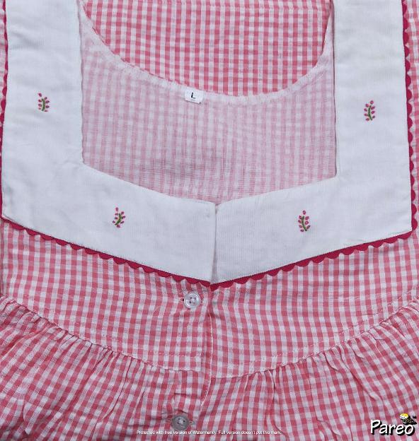 Bantex Half Open Large Printed Nighty