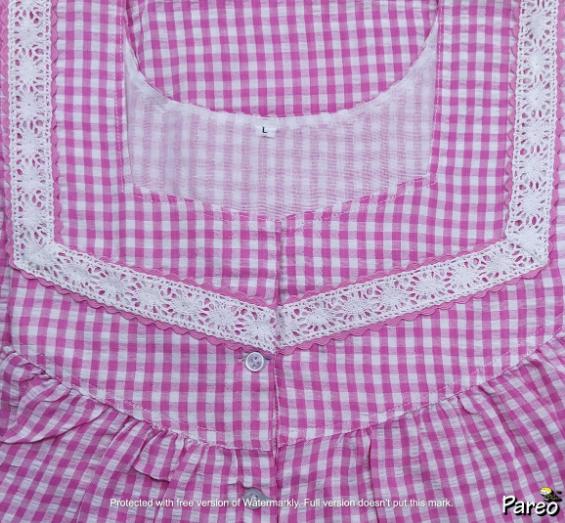 Bantex Half Open Large Printed Nighty