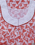 Cotton Half Open Medium Printed Nighty