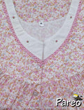 Cotton Half Open Medium Printed Nighty