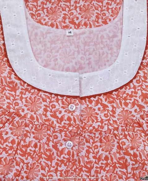 Cotton Full Open Medium Printed Nighty