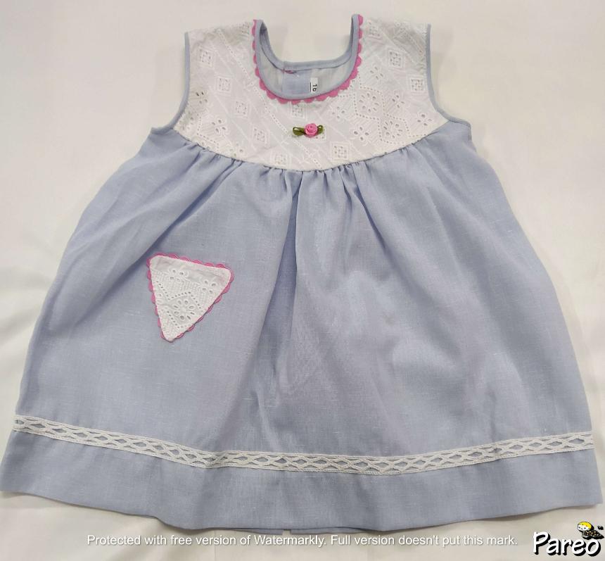 Belt Frocks for girls  6 months to 1.5 years old