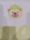 Embroidered Baby sheet for new borns