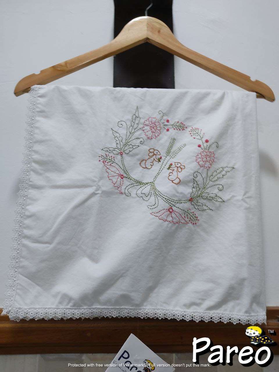 Embroidered Baby sheet for new borns