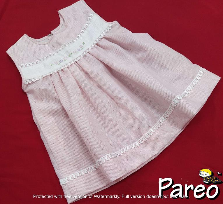 Belt Frocks for girls  6 months to 1.5 years old