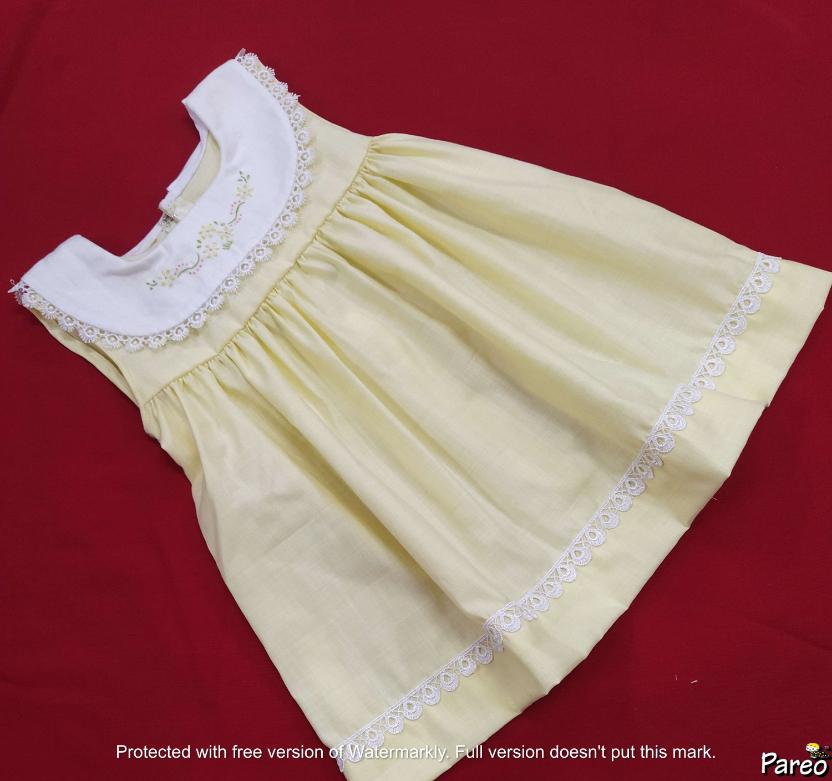 Belt Frocks for girls  6 months to 1.5 years old