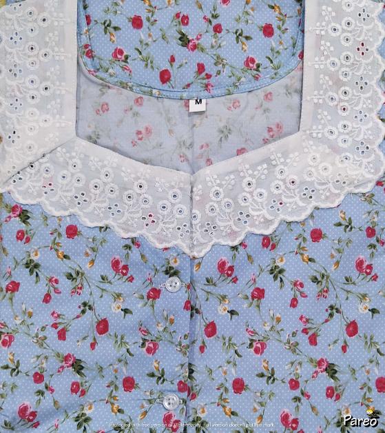 Cotton A-Line Medium Printed Nighty
