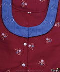 Cotton Half Open Medium Printed Nighty